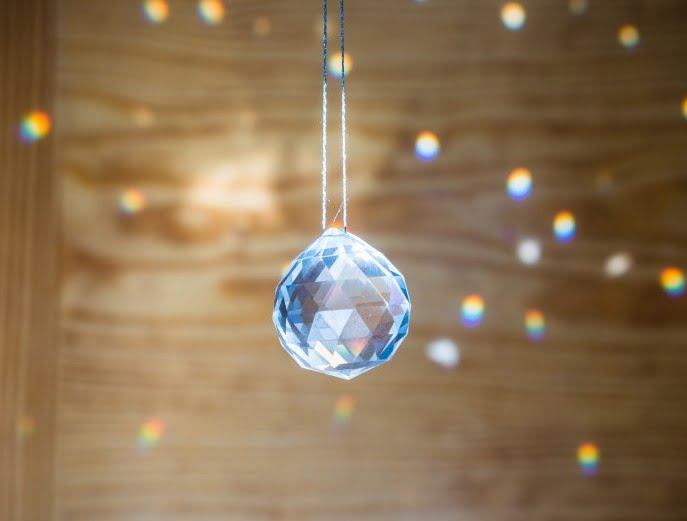 esfera de cristal feng shui